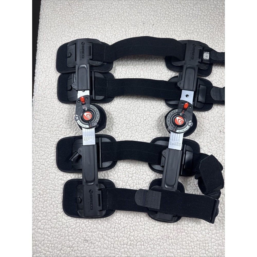 Breg T‎ Scope Knee Brace Post Op Hinged Adjustable Left Right Universal Adult